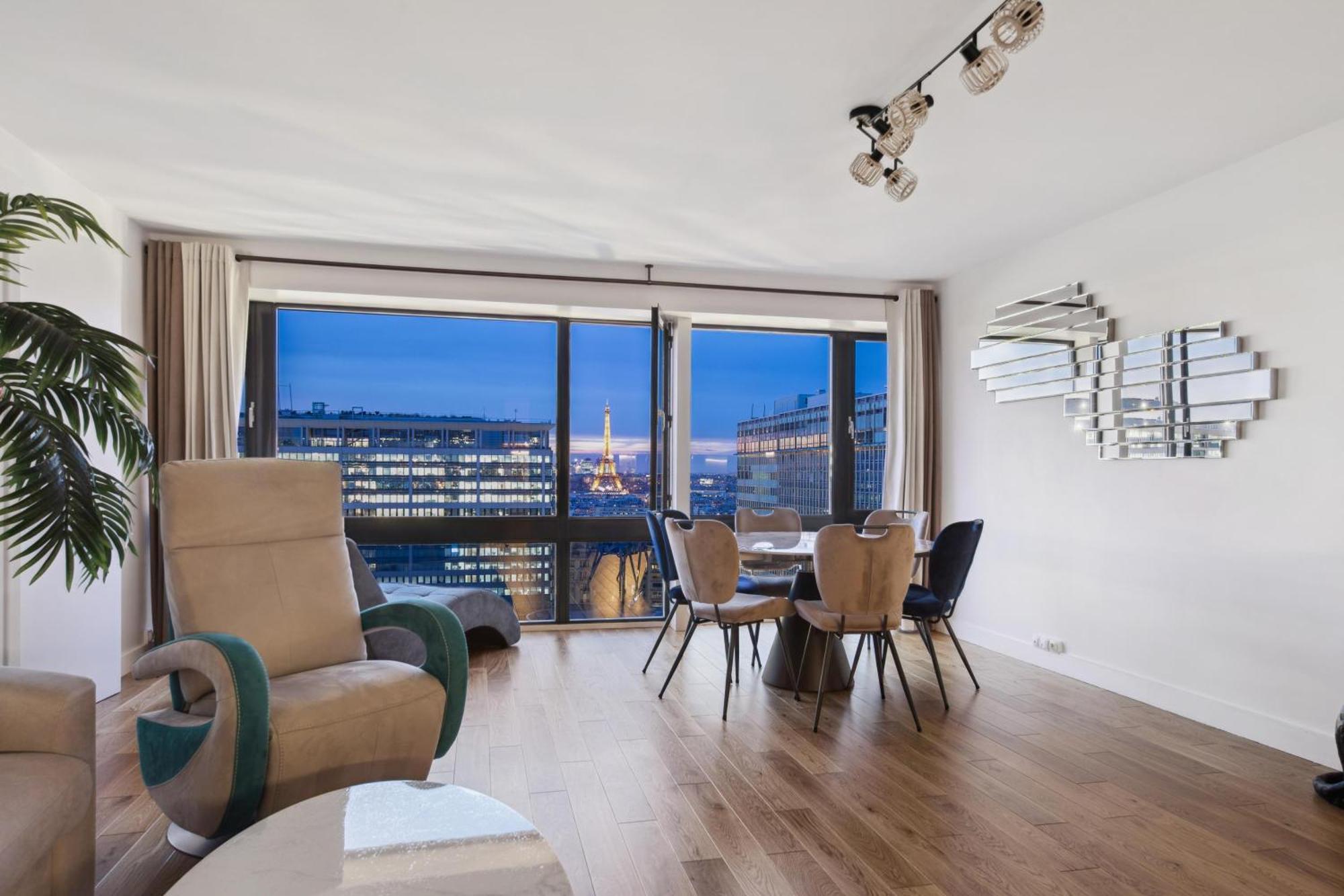 Paris Luxury Apartment 75M2 With Eiffel Tower View, 1 Min Metro, Parking エクステリア 写真